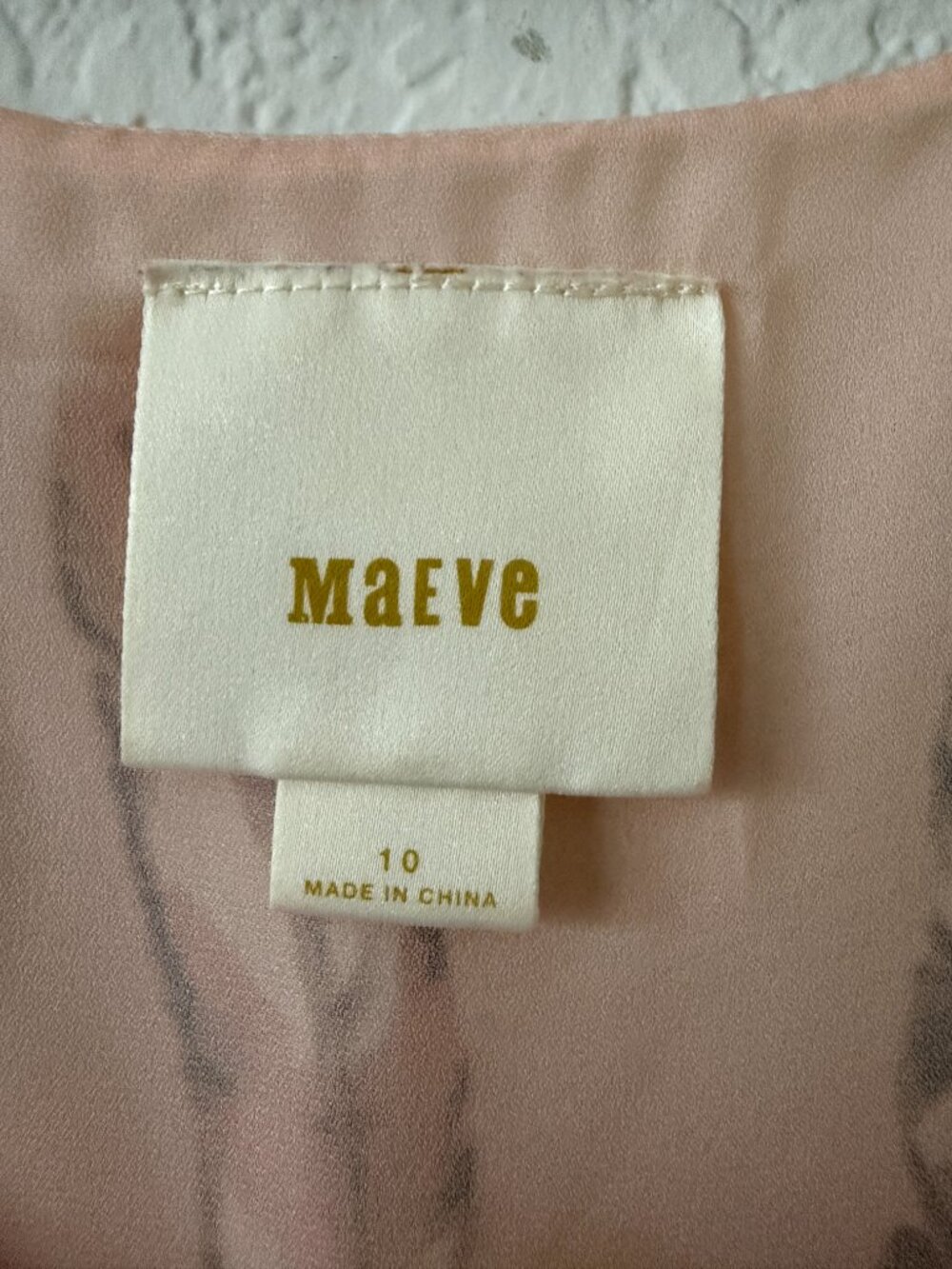 Maeve Silk Sleeveless Tunic Top – 10- Bird/Pink/Bohemian - Picture 14 of 15